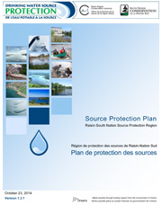 An image of the front cover of the Source Protection Plan