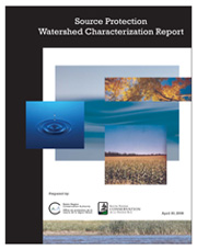 An image of the front cover of the Watershed Characterization Report